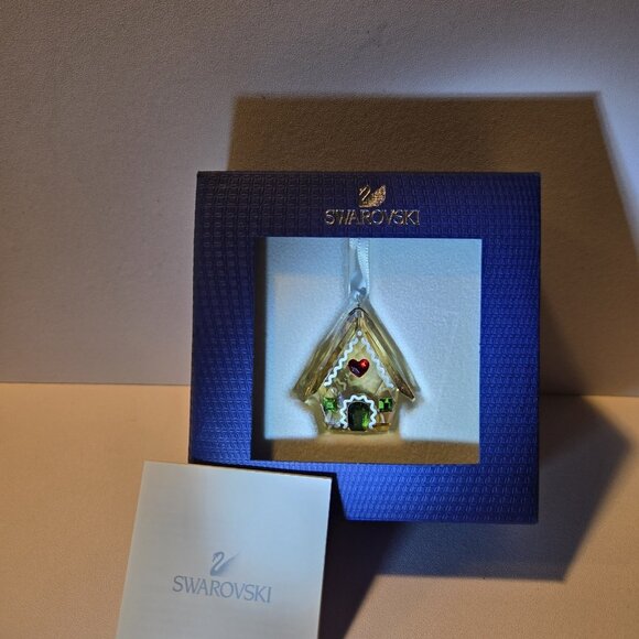 Swarovski Gingerbread House Ornament MIB #5395977 CHRISTMAS ORNAMENT - Picture 6 of 6